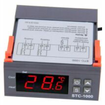 STC-1000F hőmérséklet szabályzó kontroller